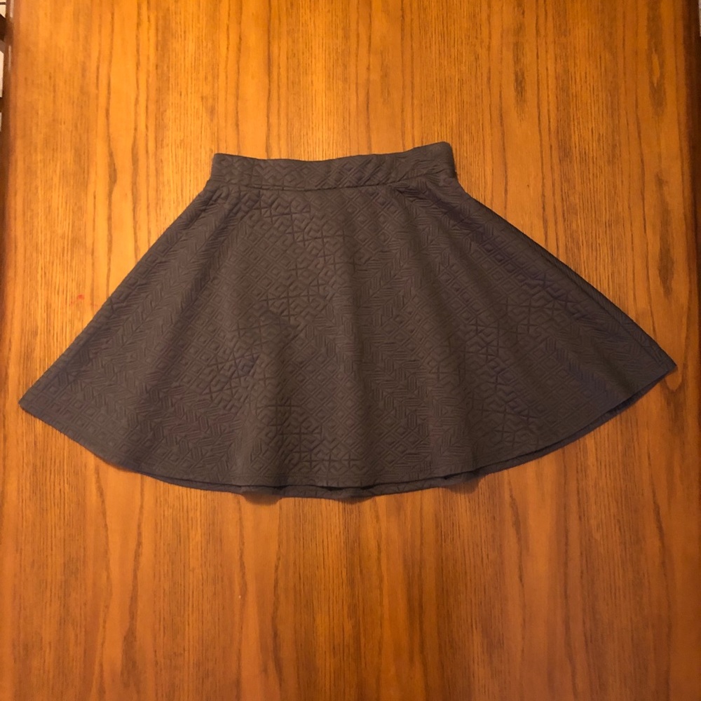 Gray girls skirt